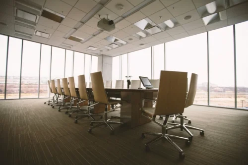 an office conference room