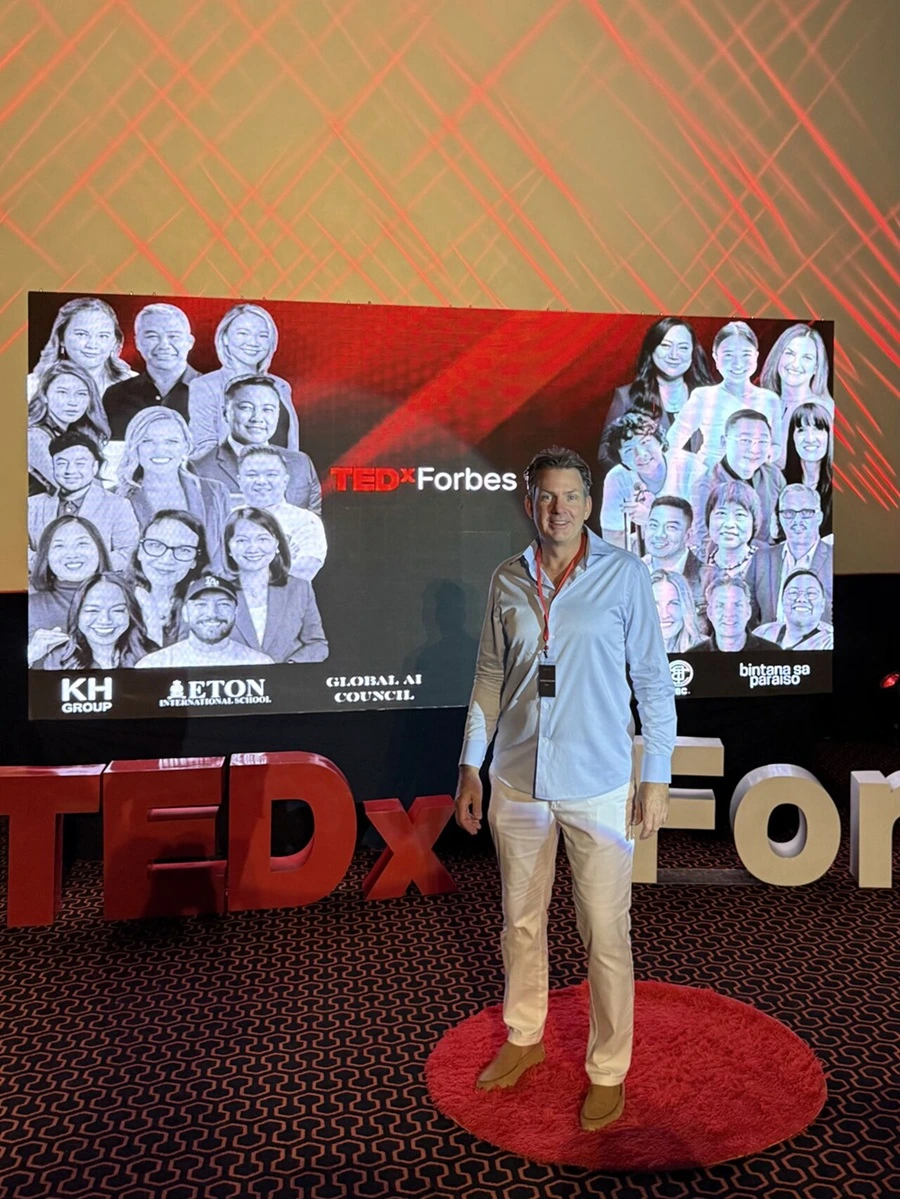 Reuben Brennan as a TEDx speaker