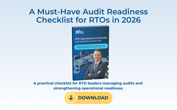 Audit Readiness Checklist for RTOs in 2026 download banner