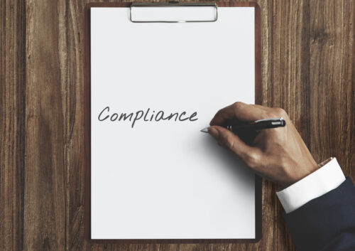 A professional writing compliance