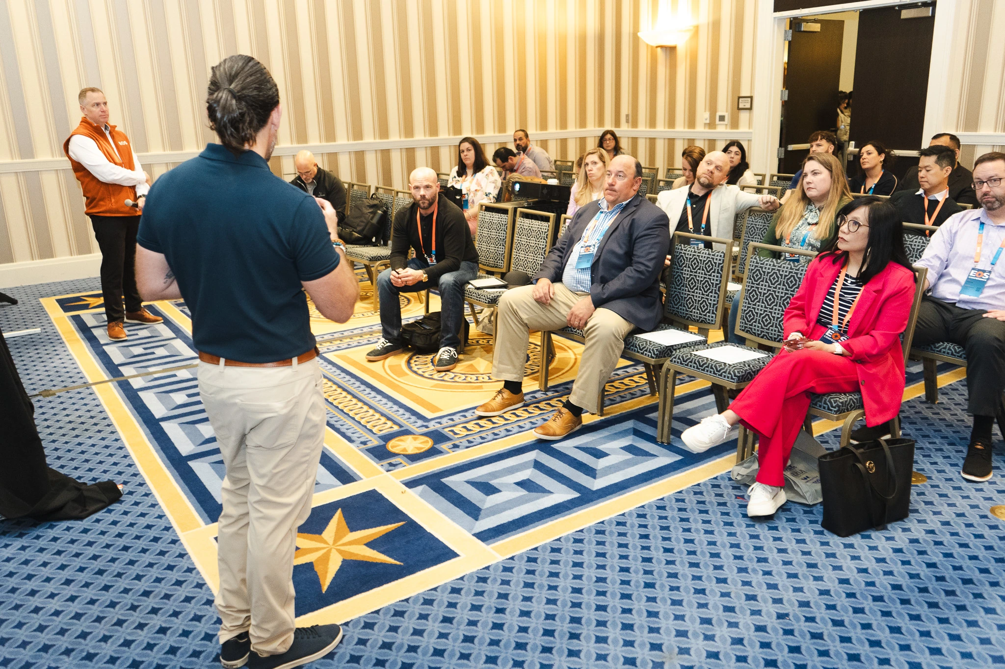 eos leaders with anthony rice