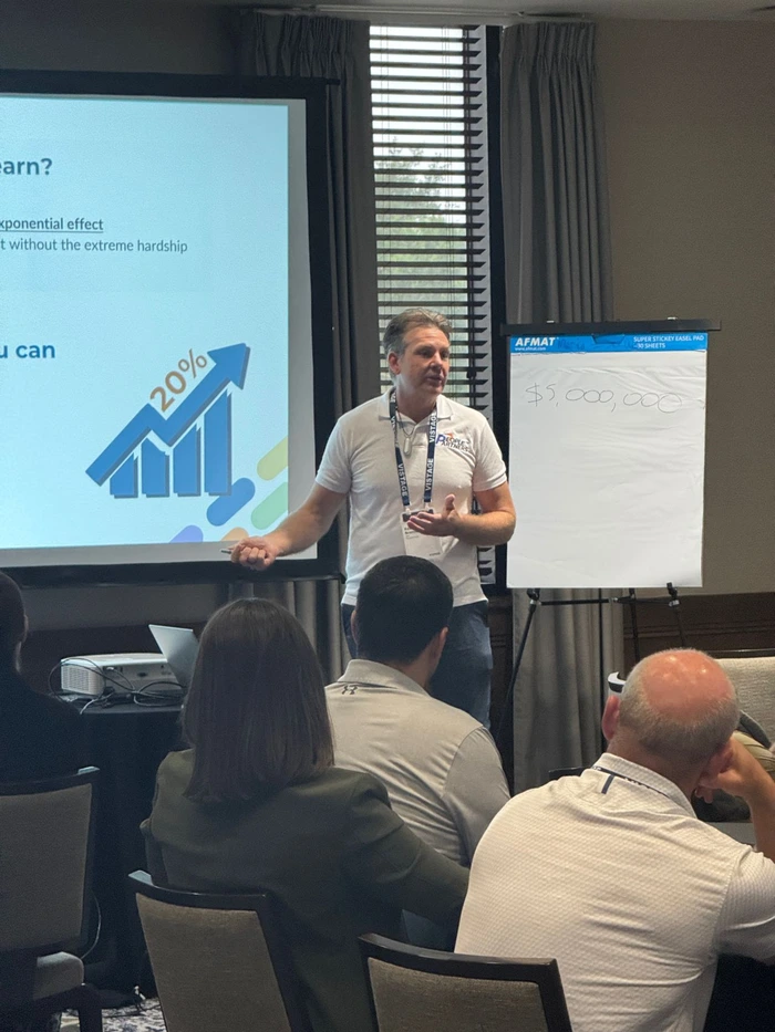 reuben brennan presenting at vistage