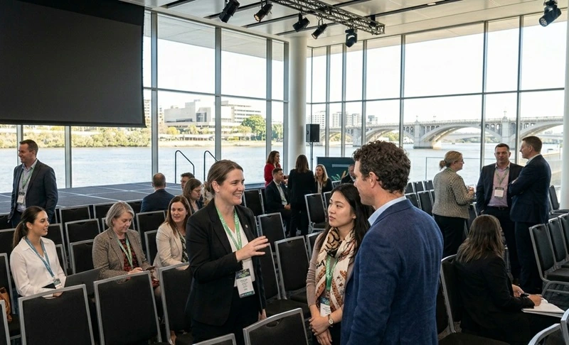conference attendees in Brisbane