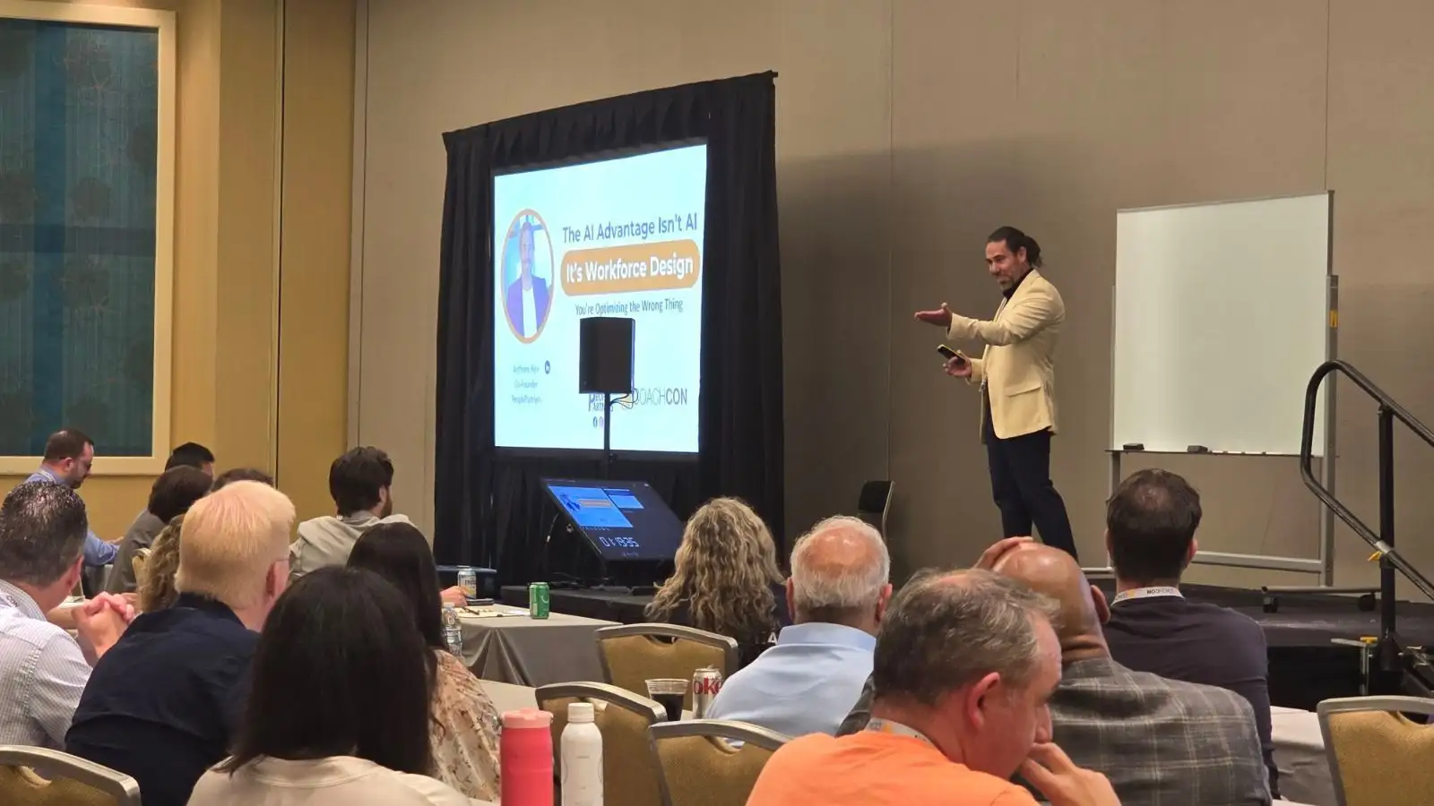 Anthony Rice gave a presentation about AI and Offshoring